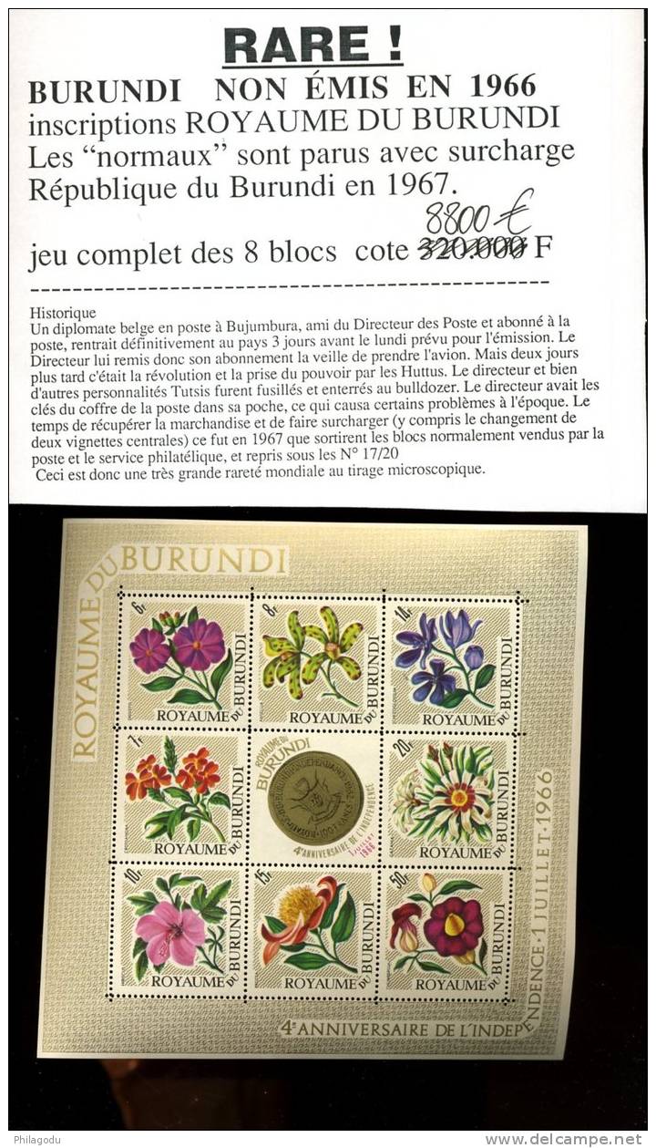 8800 Euros De Cote Pour Le Jeu Complet** SANS SURCHARGE Des Blocs 17 17A** - Neufs