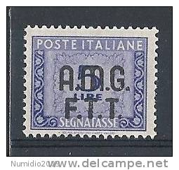 1947-49 TRIESTE A SEGNATASSE 5 LIRE MNH ** - RR8817 - Portomarken