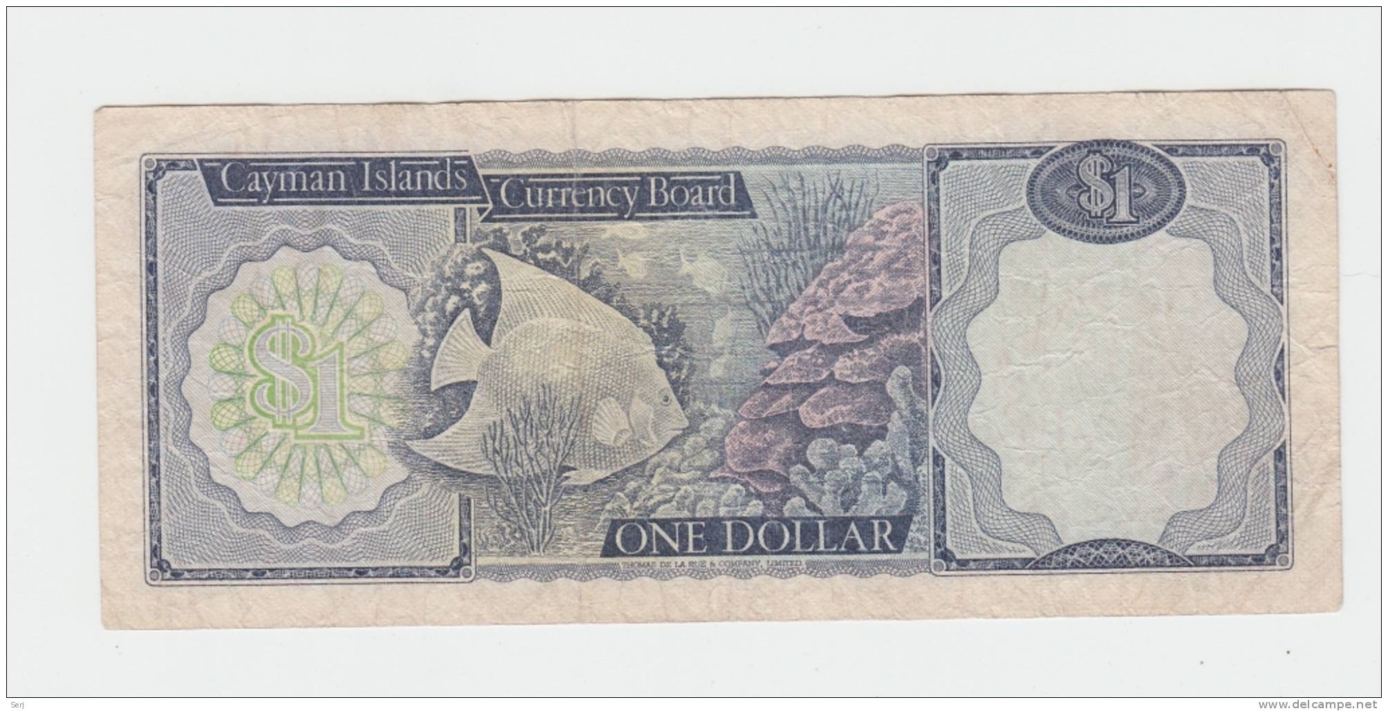 CAYMAN ISLANDS 1 Dollars 1971 VF P 1c 1 C - Isole Caiman