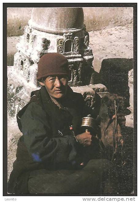 Tibetan Woman Kathmandu Nepal 1988 - Népal