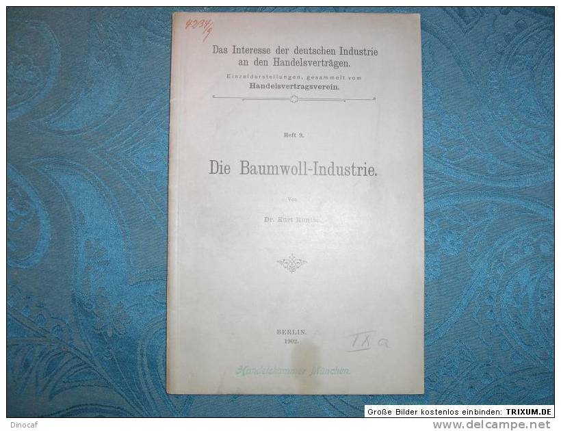 Das Interesse d. dt. Industrie an d. Handelsverträgen, Berlin, 1901-1902, Fotos