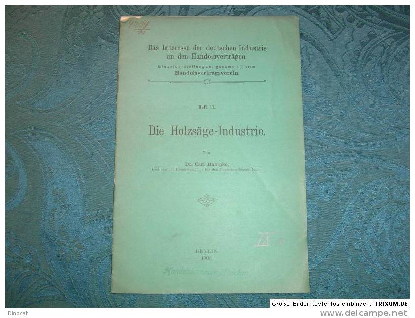 Das Interesse d. dt. Industrie an d. Handelsverträgen, Berlin, 1901-1902, Fotos