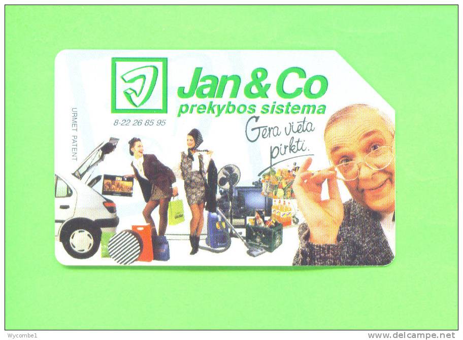 LITHUANIA - Urmet Phonecard As Scan - Lituanie