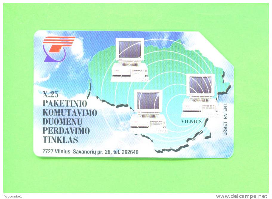 LITHUANIA - Urmet Phonecard As Scan - Lithuania