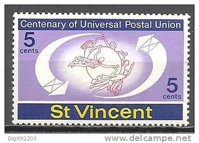 1 W Valeur Non Oblitérée, Unused - St VINCENT * 1974 - 100th. U.P.U. - N° 1055-25 - St.Vincent & Grenadines