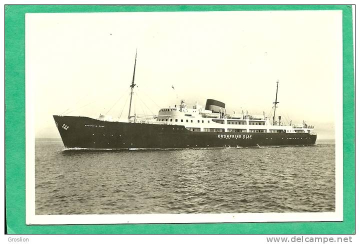 M.S. " KRONPRINS OLAV " - Piroscafi