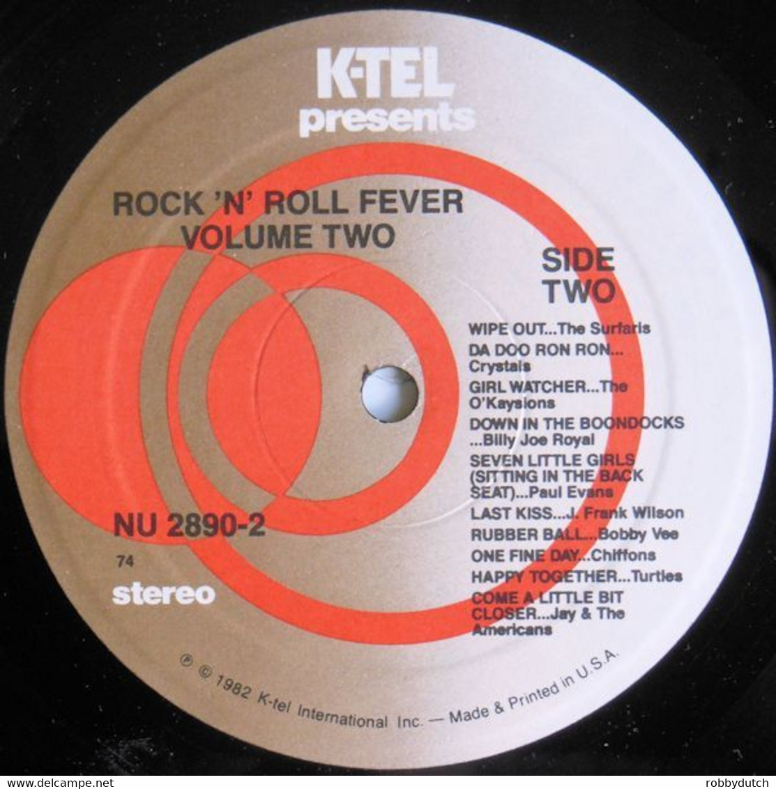 * LP *  ROCK 'N' ROLL FEVER Volume II - Various Artists - Compilations