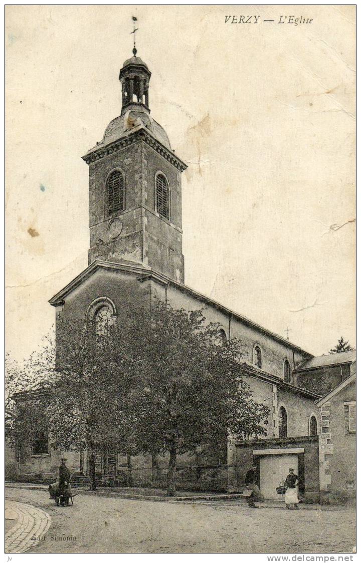 VERZY L'église - Verzy