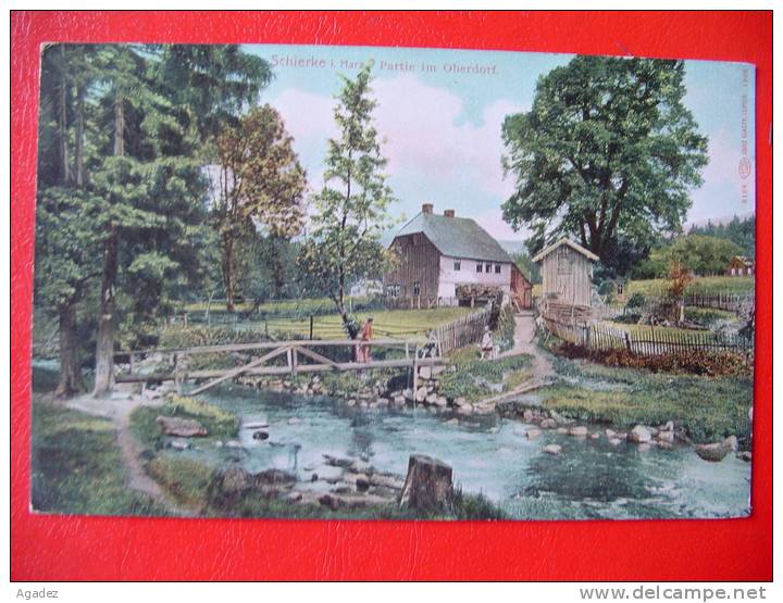 Schierke I.Harz Partie Im Oberdorf Très Bon état - Harzgerode