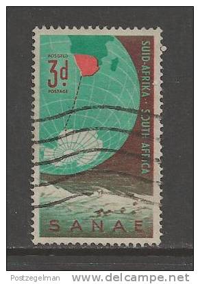 SOUTH AFRICA UNION  1959 Used Single Stamp(s) Antarctica Expedition Nr. 177  #12287 - Used Stamps