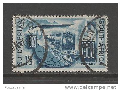 SOUTH AFRICA UNION  1960 Used Single Stamp(s) Centenary Railways Nr. 182  #12290 - Gebraucht