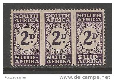 SOUTH AFRICA UNION  1943 Unused Hinged Postage Due  Stamp(s) 2d Dull Violet Nr. 31  #12303 - Neufs