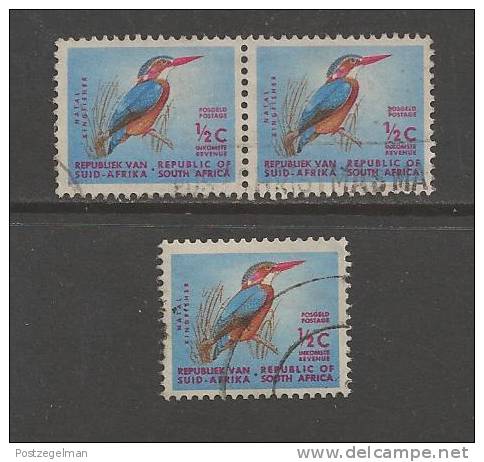 SOUTH AFRICA REPUBLIC 1961 Used Stamp(s) Coil 1.2c Type II Nr.210a #12293 - Usados