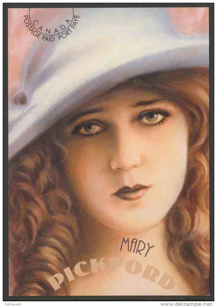 Canada 2006 Postage-paid Postcard - Mary Pickford (1893-1979) - Canadian Film Actor In Hollywood - Acteurs