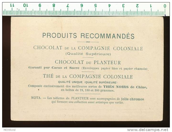 Chocolat Du Planteur - Militaire N° 56 - Le Vaguemestre, Distribution Du Courrier - Goupil - Autres & Non Classés