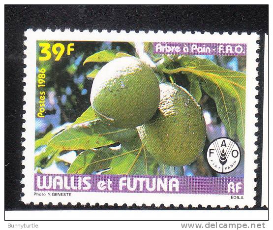 Wallis And Futuna Islands 1986 World Food Day Breadfruit FAO MNH - Neufs
