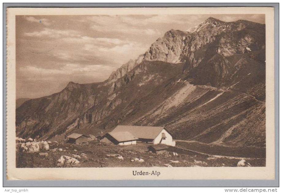 GR Urden-Alp Tschiertschen 1920-08-10 Foto C.Künzli - Tschiertschen