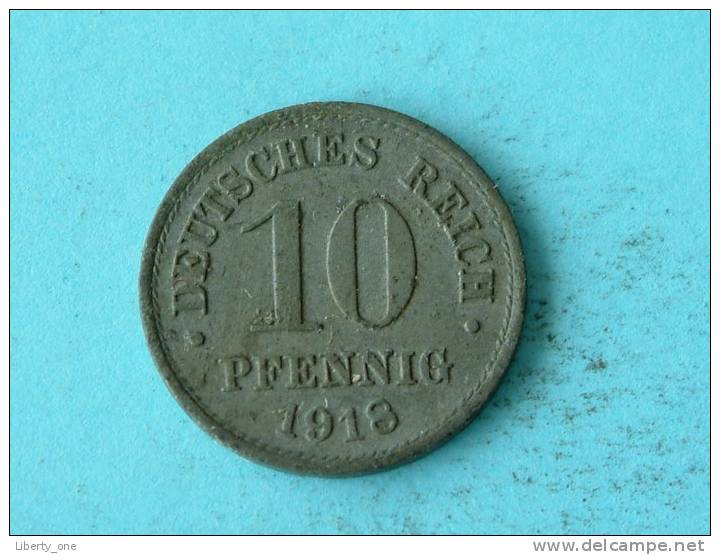 1918 - 10 PFENNIG / KM 26 ( For Grade, Please See Photo ) ! - 10 Pfennig