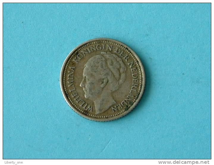1935 - 10 CENT / KM 163 ( For Grade, Please See Photo ) ! - Monnaies D'or Et D'argent