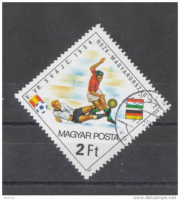 Ungheria   -     1982.  Fifa World Cup  "Switzerland '54."   Match Germany - Hungary 3-2 - 1954 – Suisse