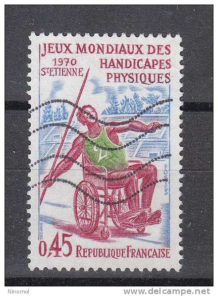 Francia   -  1970.  Sport Per Handicap In Carrozzina. Championnats Du Monde Pour Les Handicapped In Wheelchairs. - Handisport