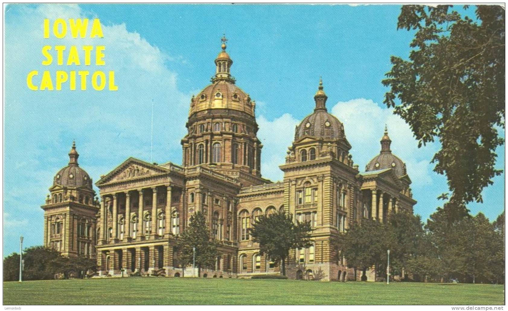 USA – United States – Iowa State Capitol, Des Moines, Iowa, Unused Postcard [P4746] - Des Moines