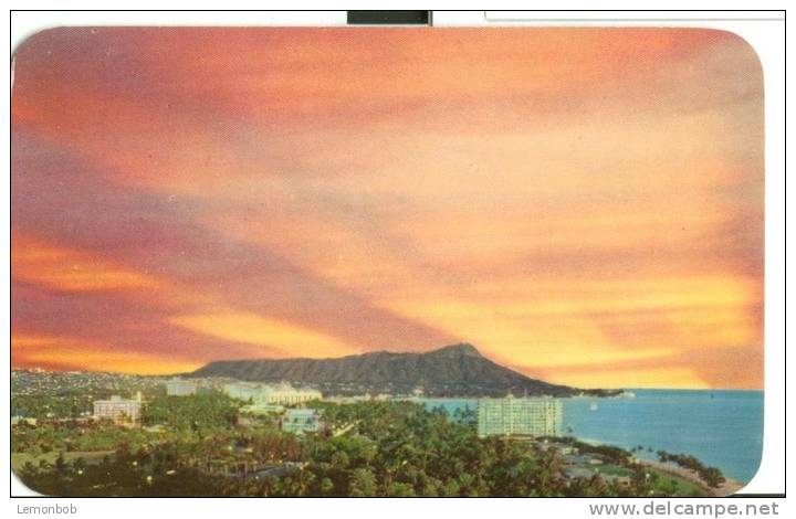 USA – United States – Waikiki At Sunset, Hawaii, Unused Postcard [P4750] - Other & Unclassified