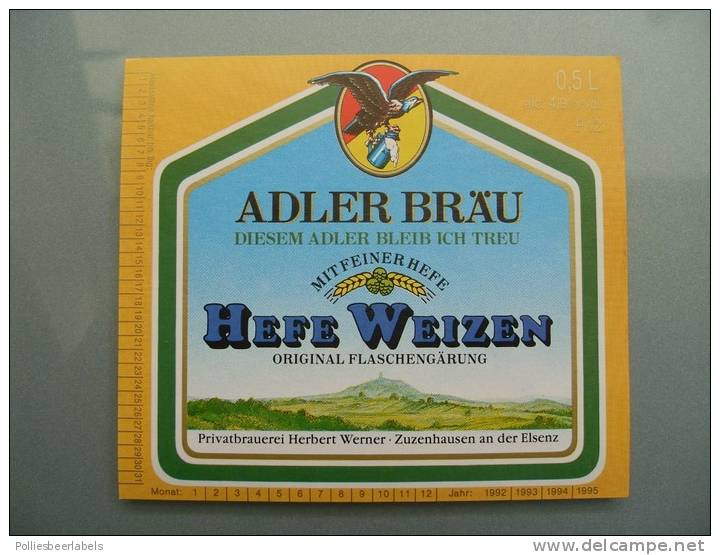 Beer Label / Bieretikett / Bière étiquette From HERBERT WERNER GERMANY (#A12075) - Bier