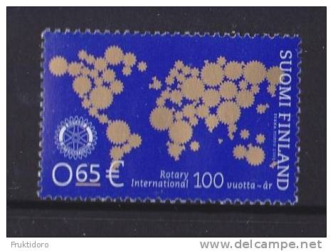 Finland 2005 Mi 1735 ** Rotary International Centennial - Unused Stamps