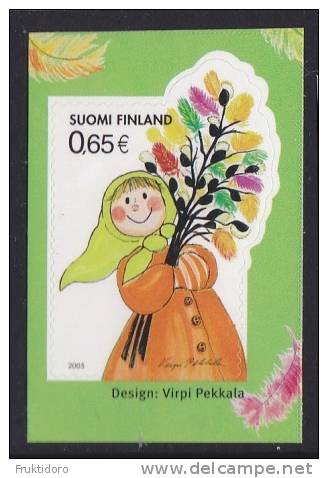 Finland Mi 1737 * * Easter Witch - Flowers - 2005 - Nuevos
