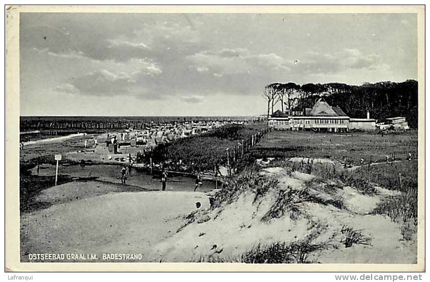 Allemagne -ref 578- Osteebad Graal I M Badestrand   - Carte Bon Etat - - Graal-Müritz