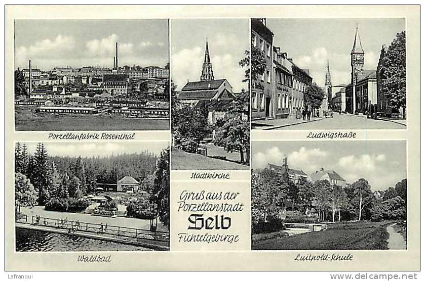 Allemagne -ref 532- Selb  - Carte Bon Etat - - Selb