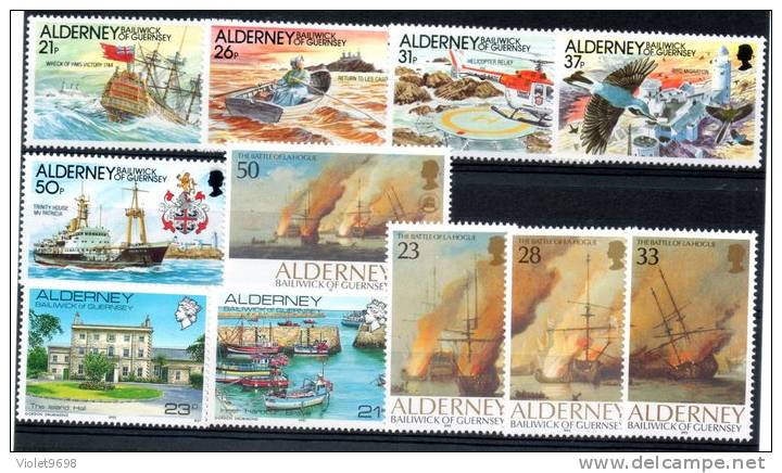 ALDERNEY : TP N° 48/58 ** - Alderney