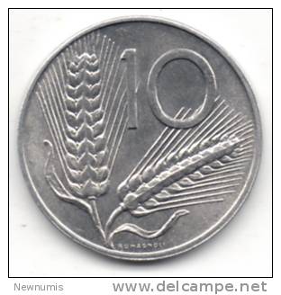ITALIA 10 LIRE 1974 - 10 Lire