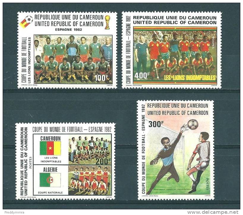 Cameroun:  693/ 96 ** - 1982 – Espagne