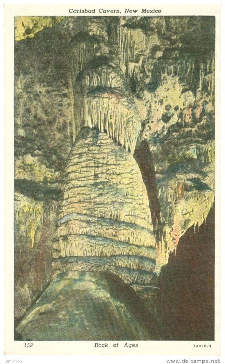 USA – United States – Rock Of Ages, Carlsbad Cavern, New Mexico, 1920s Unused Postcard [P4796] - Sonstige & Ohne Zuordnung