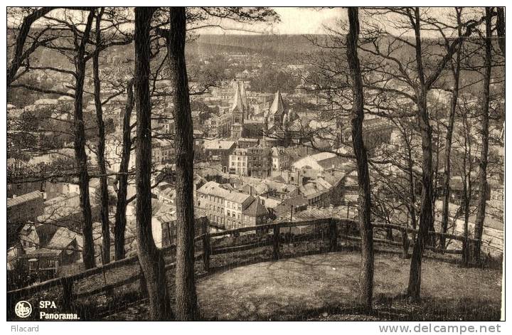 17658    Belgio,  Spa,  Panorama,  VGSB  1937 - Spa