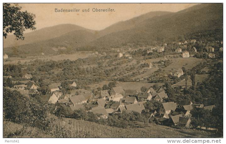 ALLEMAGNE  - BADENWEILER UND OBERWEILER - Badenweiler