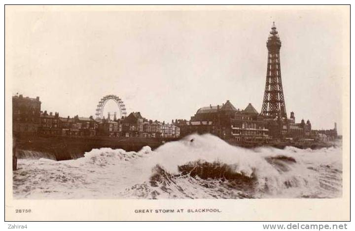 28758 - Great Storm At Blackpool - Blackpool