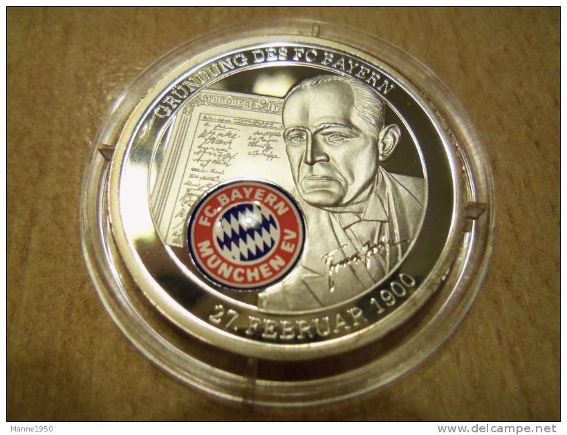 Medaille 100 Jahre FC Bayern München - Deutschland 2000 - Autres & Non Classés