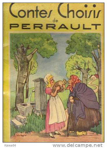 LIVRE  Contes Choisis De Perrault - Contes