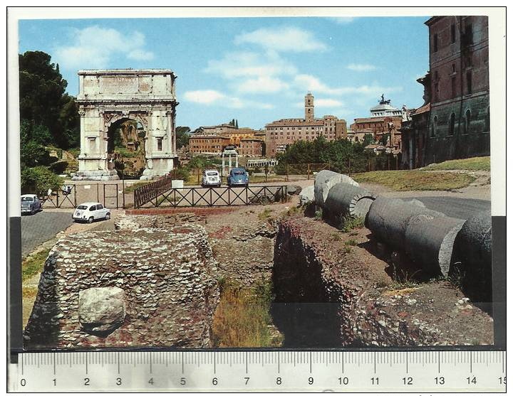 Roma Arco Di Tito E Ruderi Tempio Di Venere SAR Nr158 - Andere Monumente & Gebäude