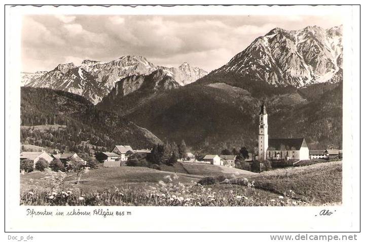 Deutschland - Pfronten Im Allgäu  - 1954 - Pfronten