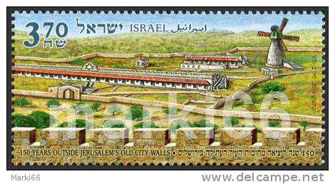 Israel - 2010 - 150 Years Outside Jerusalem´s Old City Walls - Mint Stamp - Unused Stamps (without Tabs)