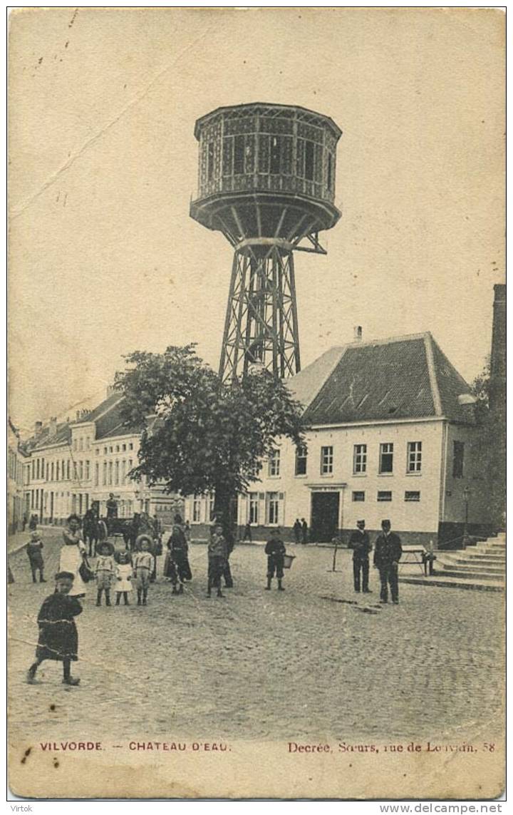 Vilvoorde :  Chateau D'eau - Watertoren - Vilvoorde