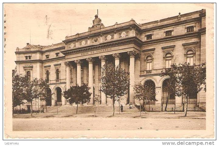 CPA ESPAGNE  MADRID BOLSA DEL COMERCIO BOURSE DU COMMERCE - Almería