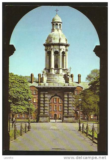 Dublin Irland Eire The Campanile Trinity College 1981 - Dublin