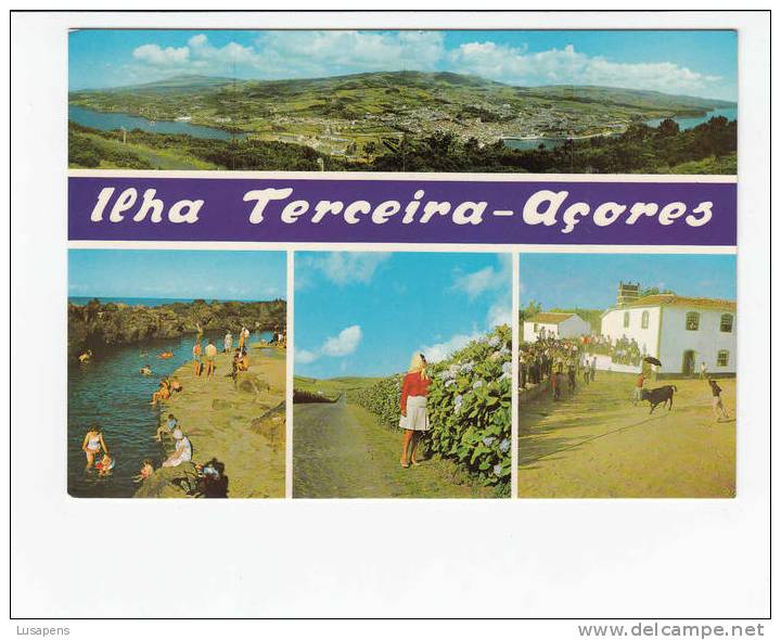 Portugal Cor 15907  - AÇORES AZORES - ILHA TERCEIRA - - Açores