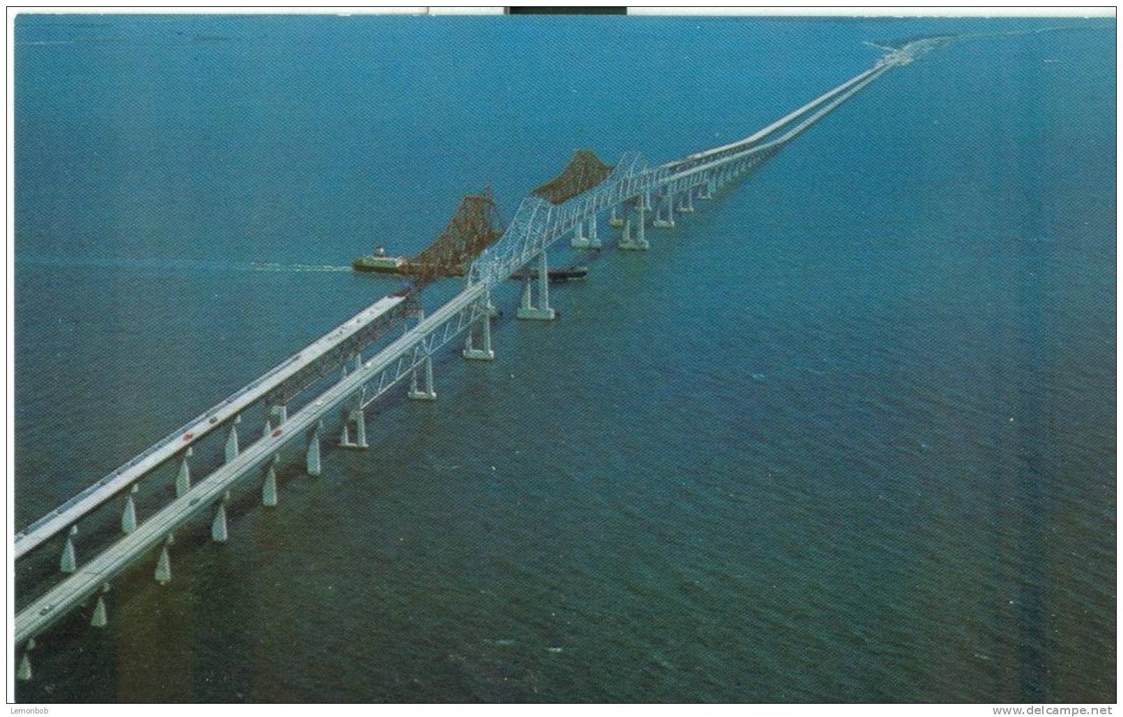 USA – United States – Sunshine Skyway, Across Tampa Bay, South From St. Petersburg, Unused Postcard [P4871] - Tampa