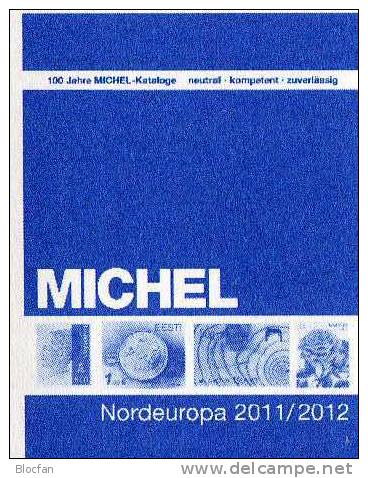 MlCHEL Northern-Europe Volume 5 Stamps Catalogue 2012 New 56€ As Denmark Estonia Finland Iceland Latvia Lithuania Norway - Themengebiet Sammeln